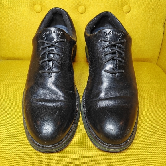 Cole Haan Men\'s Original Grand Energy Twin Oxfords Black Lace Up Shoes Black 13M main image 5